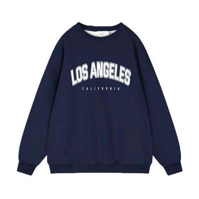 Dámska mikina s potlačou písmen Hirsionsan, 35% bavlna, mäkká, základná, voľná, dámska, pulóvre, kórejské mikiny s kapucňou, jeseň/novoročné fleecové oblečenie Y2k