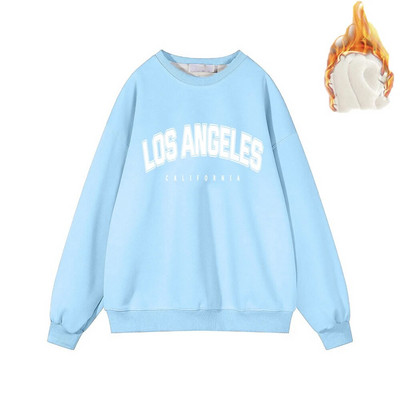 Dámska mikina s potlačou písmen Hirsionsan, 35% bavlna, mäkká, základná, voľná, dámska, pulóvre, kórejské mikiny s kapucňou, jeseň/novoročné fleecové oblečenie Y2k