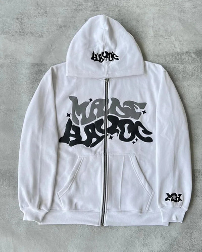 Dámske jesenné a zimné mikiny s vyšívaným písmenom Y2K, voľná mikina s dlhým rukávom a zipsom, Harajuku, rocková punková bunda, kabát, streetwear