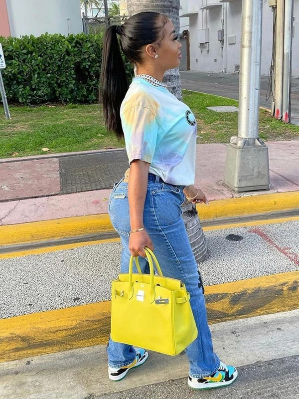 Sifreyr Blugi largi, cu imprimeu în cruce, casual, pentru femei, cu talie joasă, pantaloni drepți vintage din denim, pantaloni gotici Cyber Y2k, blugi pentru mamă la modă