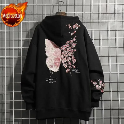 Čierne topy, anime grafické nevyhnutnosti, mikiny s kapucňou, dámske estetické kórejské módne roztomilé mikiny s kapucňou, streetwear mikina pre ženy