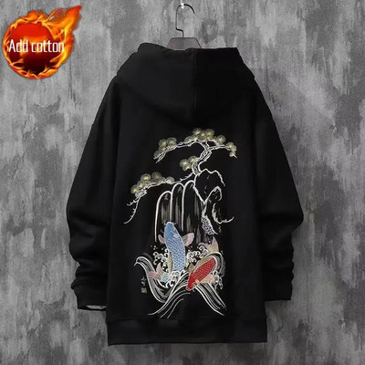 Čierne topy, anime grafické nevyhnutnosti, mikiny s kapucňou, dámske estetické kórejské módne roztomilé mikiny s kapucňou, streetwear mikina pre ženy