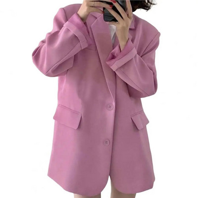 Dámske sako, štýlové vetruodolné sako, dámsky golier s vrúbkovaným golierom, biznis sako na každodenné nosenie