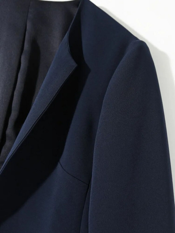 Moda Femei Clasic Simplu Office Lady Casual Blazer cu decolteu in V Maneca lunga Solid Basic Mantoane Business Primavara Vara Nou