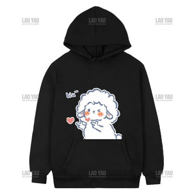 Pulover de cuplu de dinozaur Punk coreeană imprimeu desene animate hanorac femei bărbați kawaii anime estetic hanorac toamnă iarnă îmbrăcăminte exterioară