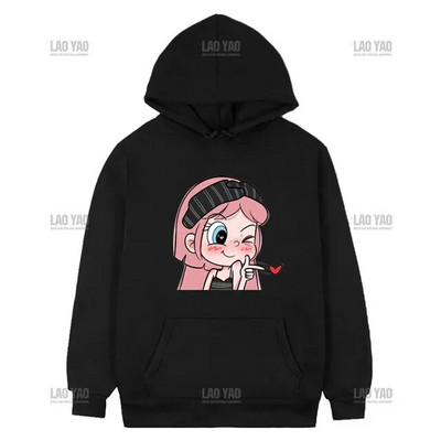 Pulover de cuplu de dinozaur Punk coreeană imprimeu desene animate hanorac femei bărbați kawaii anime estetic hanorac toamnă iarnă îmbrăcăminte exterioară