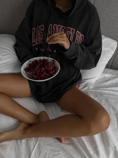 Hirsionsan Retro Washed Mikina Dámska Voľná Nadrozmerná Streetwear Trendy Pulóvre Mikiny Jesenné Dámske Bavlnené Párové Topy