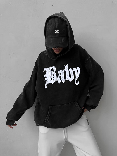 Hirsionsan Retro Washed Mikina Dámska Voľná Nadrozmerná Streetwear Trendy Pulóvre Mikiny Jesenné Dámske Bavlnené Párové Topy