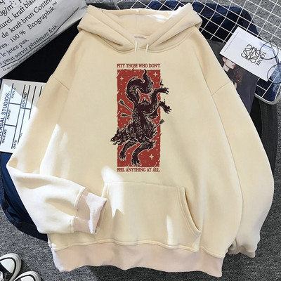 Acotar hanorace femei Iarna estetică trage Pulover femei harajuku Hood