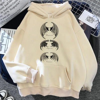 Acotar hanorace femei Iarna estetică trage Pulover femei harajuku Hood