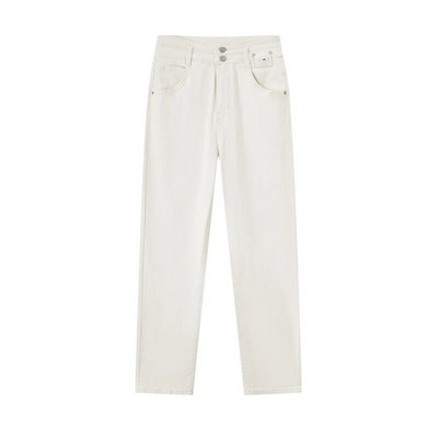 Dámske džínsy Semir 2024 s vysokým pásom, ktoré ukazujú výšku a dĺžku nohavíc, ležérne jarné dievčenské zúžené nohavice Senro Denim Versatile