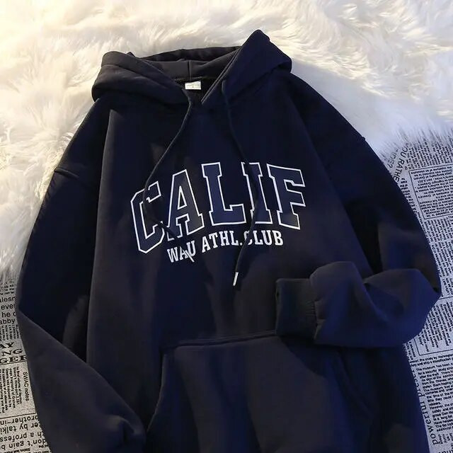 Hanorac de iarnă pentru bărbați și femei. Pulovere cu glugă cu imprimeu.