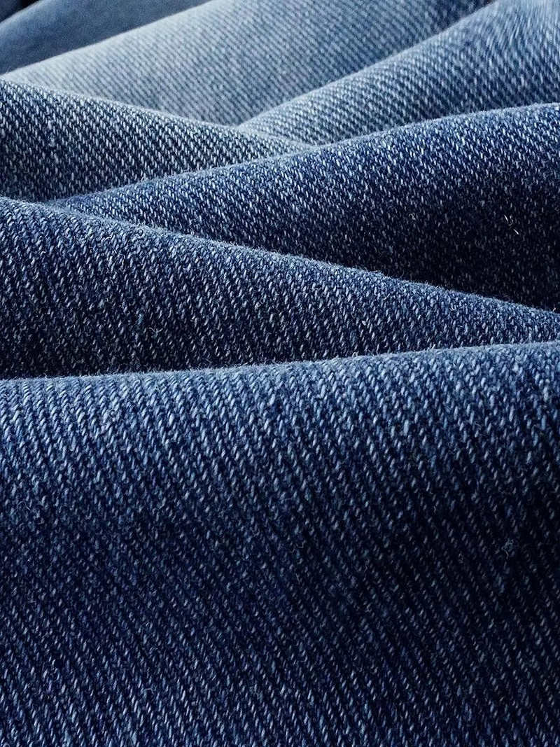 Dámske džínsové maxi nohavice s vysokým pásom, vrecká a zipsom, široké nohavice s raw lemom, dámske vintage džínsy