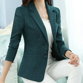 Noul Blazer pentru femei de toamnă de primăvară de înaltă calitate, la modă elegantă, sacouri de damă, haine, costume pentru femei, cod S-5XL, jachetă T956