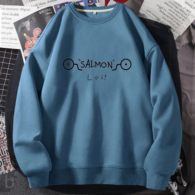 Hanorac Inumaki Toge Jujutsu Pulover pentru femei Kaisen Salmon JJK Hanorace Anime Pulover Hanorace Harajuku japonez Streetwear