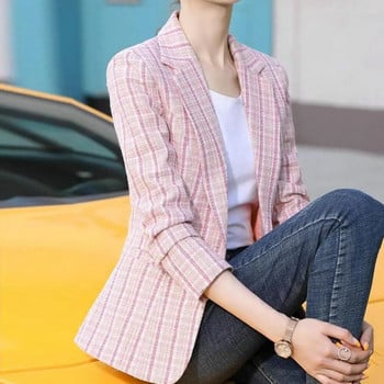 Γυναικείο σακάκι μοντέρνο επαγγελματικό ζακέτα Slim fit Lady Spring Blazer για ραντεβού Γυναικείο ανοιξιάτικο παλτό Γυναικείο σακάκι