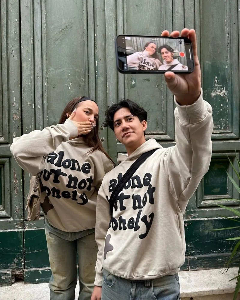 Topuri Y2k Haine Homie Hanorace Femei Streetwear Goth Harajuku Harajuku Foaming Letter Puff Print Hoodie Iubitorii Hanorac