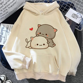 Bubu Dudu hanorace femei transpirați y2k Kawaii streetwear Cămașă cu glugă trening femei gotic Hood