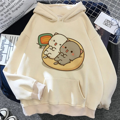 Bubu Dudu hanorace femei transpirați y2k Kawaii streetwear Cămașă cu glugă trening femei gotic Hood