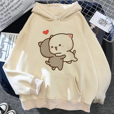 Bubu Dudu hanorace femei transpirați y2k Kawaii streetwear Cămașă cu glugă trening femei gotic Hood