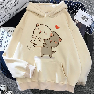 Bubu Dudu hanorace femei transpirați y2k Kawaii streetwear Cămașă cu glugă trening femei gotic Hood