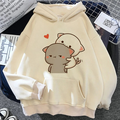 Bubu Dudu hanorace femei transpirați y2k Kawaii streetwear Cămașă cu glugă trening femei gotic Hood