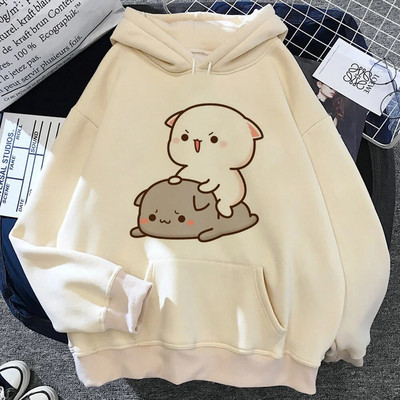 Bubu Dudu hanorace femei transpirați y2k Kawaii streetwear Cămașă cu glugă trening femei gotic Hood