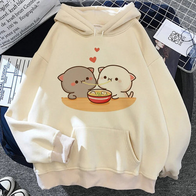 Bubu Dudu hanorace femei transpirați y2k Kawaii streetwear Cămașă cu glugă trening femei gotic Hood