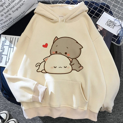 Bubu Dudu hanorace femei transpirați y2k Kawaii streetwear Cămașă cu glugă trening femei gotic Hood