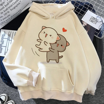 Bubu Dudu hanorace femei transpirați y2k Kawaii streetwear Cămașă cu glugă trening femei gotic Hood