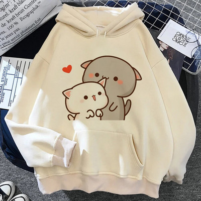 Bubu Dudu hanorace femei transpirați y2k Kawaii streetwear Cămașă cu glugă trening femei gotic Hood