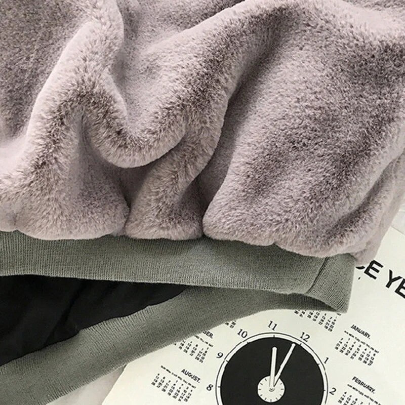 Dámske teplé flísové mikiny s kapucňou 2021 jeseň/zima, zahustená plyšová mikina, jednofarebný voľný ležérny sveter