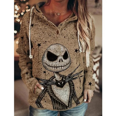 Hanoră cu glugă lup pentru femei, moda de toamnă, hanorace supradimensionate, transpirație vintage, haină pentru fete, hanorac pentru femei, haină, pulover cu glugă, trening cu bufniță