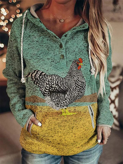 Hanoră cu glugă lup pentru femei, moda de toamnă, hanorace supradimensionate, transpirație vintage, haină pentru fete, hanorac pentru femei, haină, pulover cu glugă, trening cu bufniță