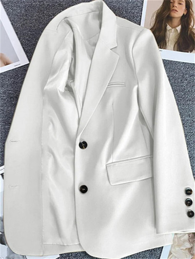 „Yitimuceng“ moteriškas švarkas su apykakle, 2023 m. Naujos mados, laisvalaikio biuro moteriškos paltai, vientisa, elegantiška striukė