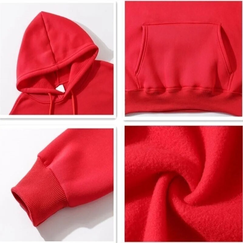 Uued naiste vabaaja kapuutsid Sügis/talv Heartbeat Print Meeste avarad pusad Paari dressipluusid Naiste kapuutsiga topsid Tänavarõivad