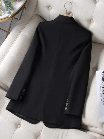 Γυναικείο παλτό Blazer Fashion μακρυμάνικο μπλουζάκι Εξωτερικά ρούχα Κομψά μακρυμάνικα Basic All-match Office Streetwear Νέο 2023
