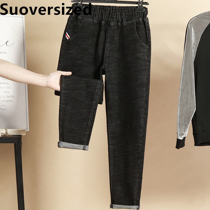 Dámske rifle s vysokým pásom, veľkosť 6xl, vrecovité, vintage, vysoké, Wasit, háremové, ležérne, po členky, Vaqueros, streetwear, Kot Pantolon, nové