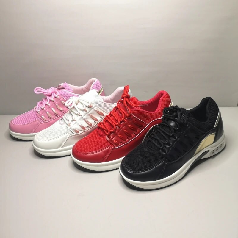 Módne dámske tenisky 2023 na platforme, ležérne topánky pre ženy, tenisové topánky, športové topánky, bežecké topánky, sieťované, priedušné, 42