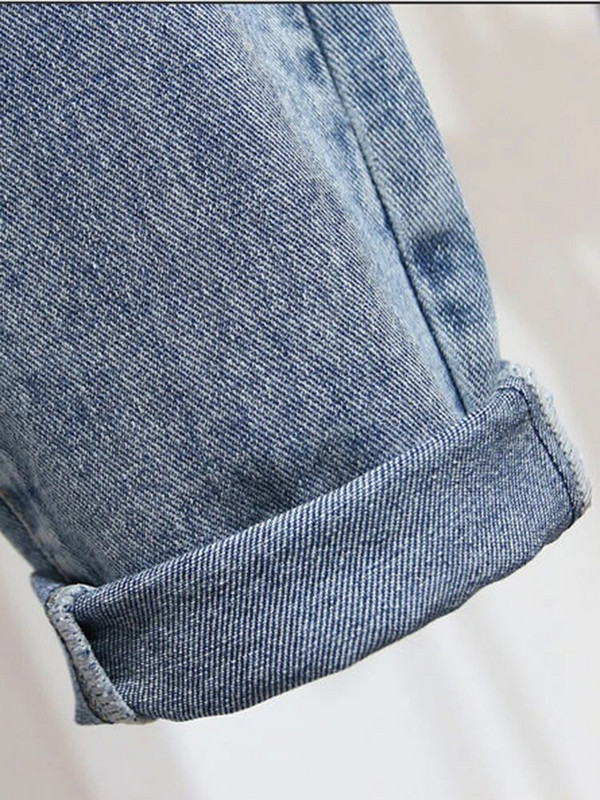 Blugi harem largi ocazional pentru femeie cu talie înaltă Strecth Baggy Vaqueros Dimensiune mare 5xl Pantaloni de blugi Trend Pantaloni de jeans de primăvară