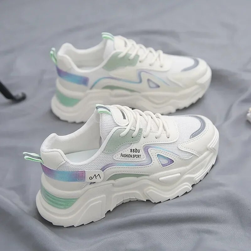 Dámske bežecké topánky priedušné ležérne vonkajšie ľahké športové topánky ležérne turistické tenisky Tenis Feminino topánky