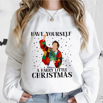 Have Yourself A Harry Little Christmas Φούτερ Χριστουγεννιάτικο μπλουζάκι Χριστουγεννιάτικο πουκάμισο Love on Tour Tees Χριστουγεννιάτικα δώρα Casual φούτερ