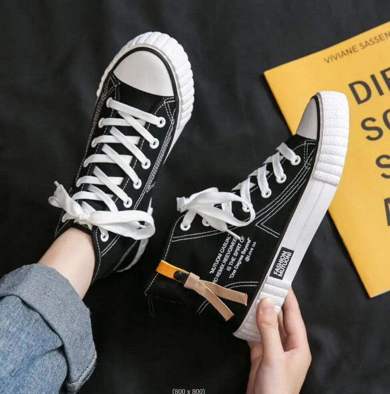 Dámske letné plátené topánky na bežné nosenie, kórejské dámske športové topánky, ploché topánky, plátené tenisky, dámske skateboardové topánky