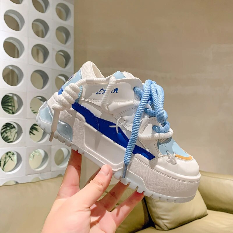 Pantofi cu talpă largă pentru femei, pantofi cu design de pâine, pentru femei, cu platformă, comozi, pantofi sport de modă pentru femei, Zapatillas De Mujer