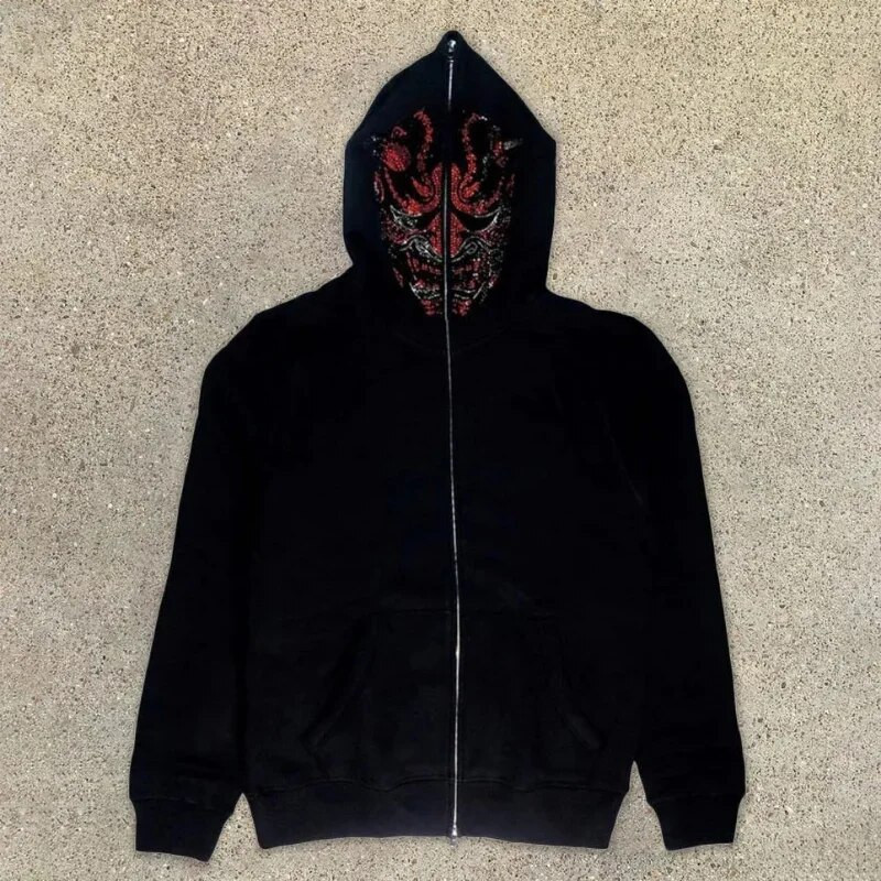 Femei Bărbați Y2K Fashion Hanorac cu litere Grafice Imprimat Zip Hoodie Haine Femei Hip-hop Hanorac cu mânecă lungă Top supradimensionat