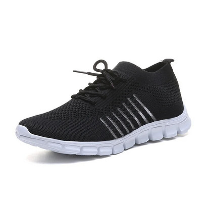 Pantofi cu platformă din plasă pentru femei, șosete, pantofi Tenis, respirabili, Socofy, pantofi sport casual, pantofi pentru femei, 1684, Zapatillas Mujer 35-43