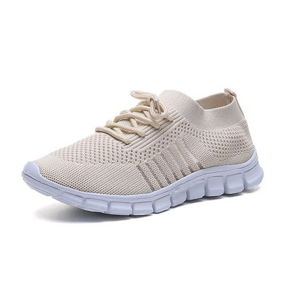 Pantofi cu platformă din plasă pentru femei, șosete, pantofi Tenis, respirabili, Socofy, pantofi sport casual, pantofi pentru femei, 1684, Zapatillas Mujer 35-43