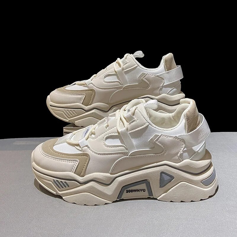 Dámske vyvýšené ležérne topánky tenisky 2023 nové jarné jesenné športové topánky pre ženy bežecké topánky Zapatos De Mujer