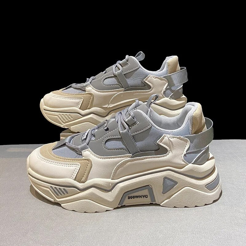 Dámske vyvýšené ležérne topánky tenisky 2023 nové jarné jesenné športové topánky pre ženy bežecké topánky Zapatos De Mujer