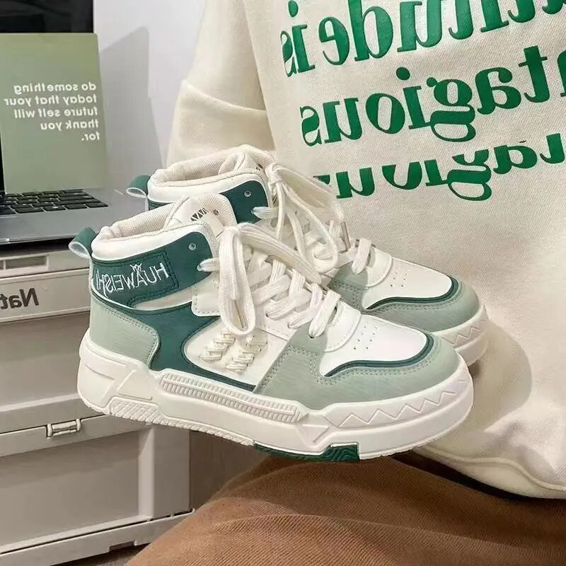 2023, primăvară, pantofi înalți, studenți, campus versatili, pantofi mici pentru tablă albă, adidași, pantofi de damă